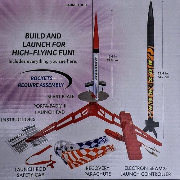 Estes Tandem-X Launch Set (Amazon and Crossfire ISX) - Picture 4 of 8